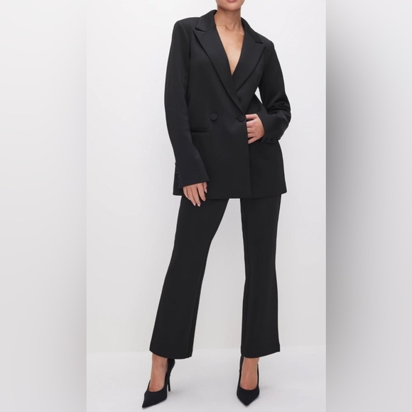 GOOD AMERICAN good scuba boss blazer 2.0 in black size 4 - Picture 4 of 14